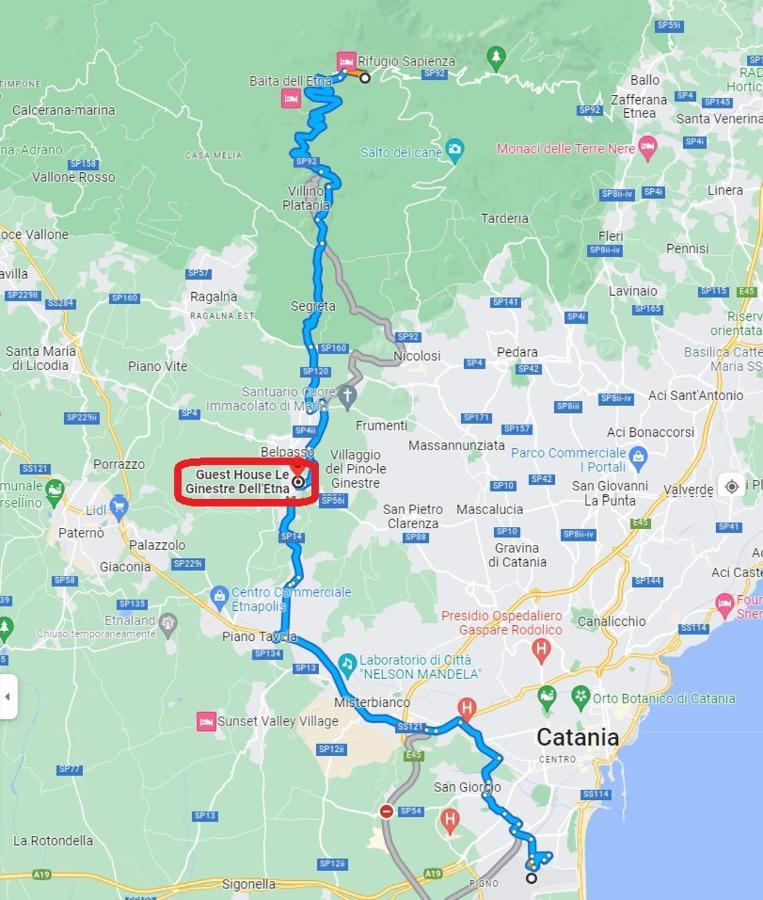 Gasthof Le Ginestre Dell'etna Belpasso